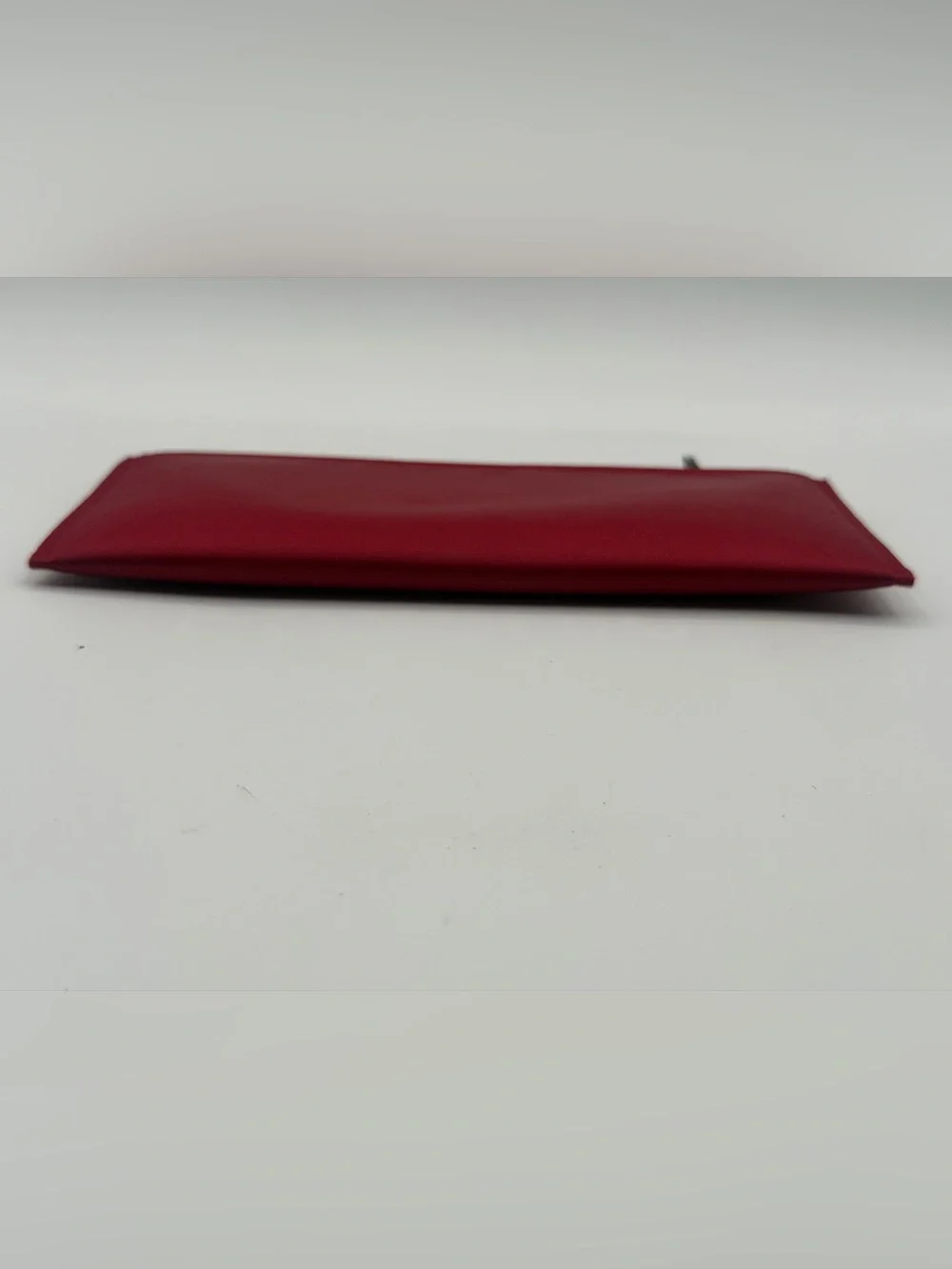 Kate Spade Red Canvas Top Zip - Cosmetic Bag Pouch Clutch